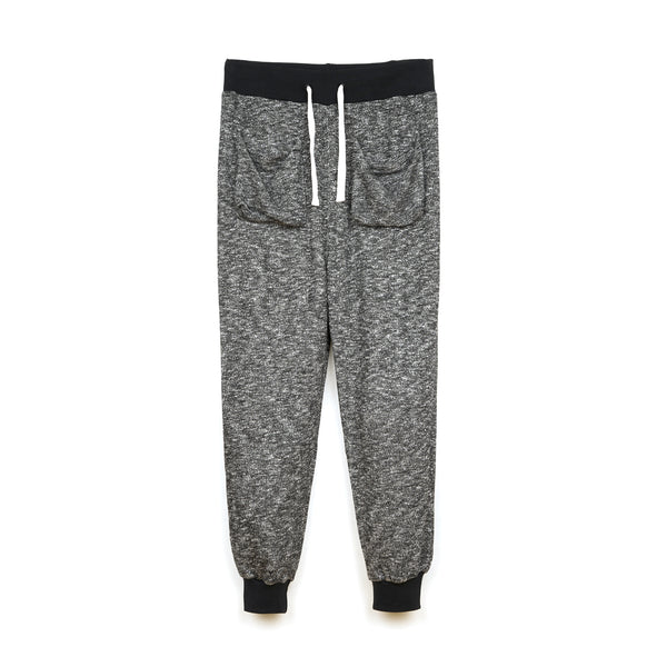 CLOT | Light Weight Sweat Pants Heather Black - Concrete