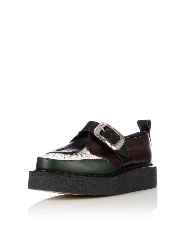 Charles Jeffrey LOVERBOY | x George Cox Loverboy Shoe Oxblood - Concrete