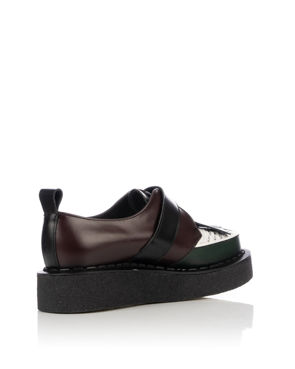 Charles Jeffrey LOVERBOY | x George Cox Loverboy Shoe Oxblood - Concrete