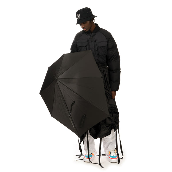 maharishi | x senz° Original Umbrella 3M Militype Print Black - Concrete
