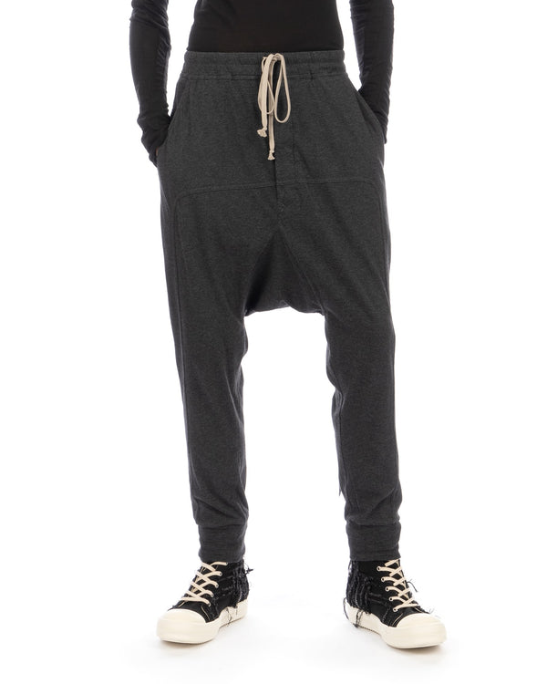 DRKSHDW by Rick Owens | Prisoner Pants Black Melange - Concrete