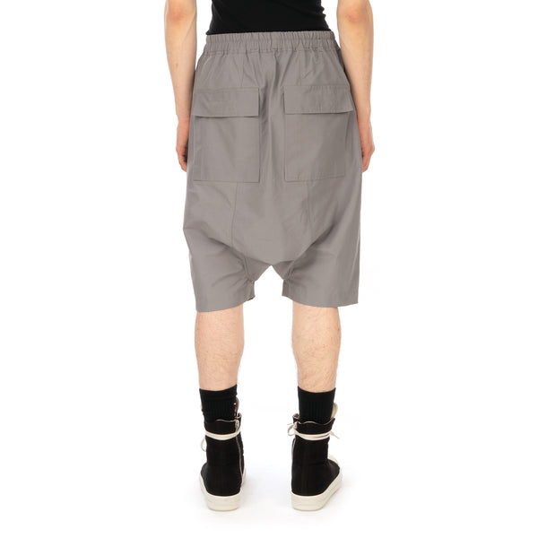 DRKSHDW by Rick Owens Pods Shorts Stone - Concrete