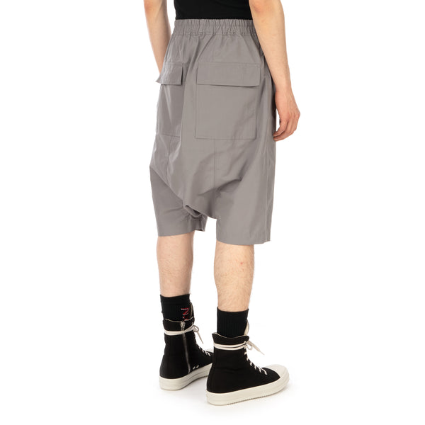 DRKSHDW by Rick Owens Pods Shorts Stone - Concrete