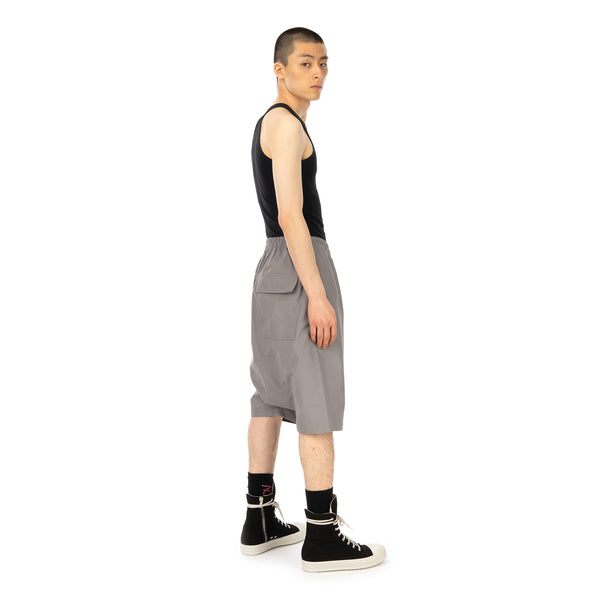 DRKSHDW by Rick Owens Pods Shorts Stone - Concrete
