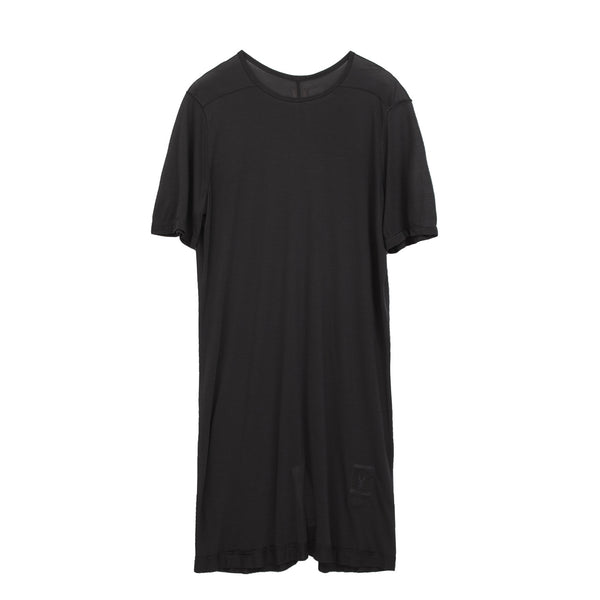 DRKSHDW by Rick Owens Woven Level Tee Dark Dust - Concrete