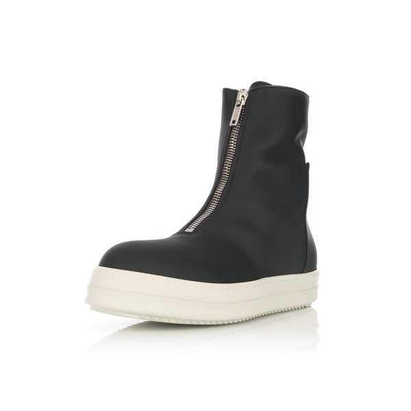 DRKSHDW by Rick Owens | Zip Front Boots Black / White - Concrete