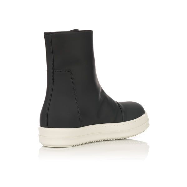 DRKSHDW by Rick Owens | Zip Front Boots Black / White - Concrete