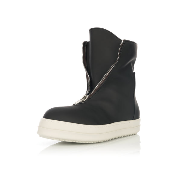 DRKSHDW by Rick Owens | Zip Front Boots Black / White - Concrete