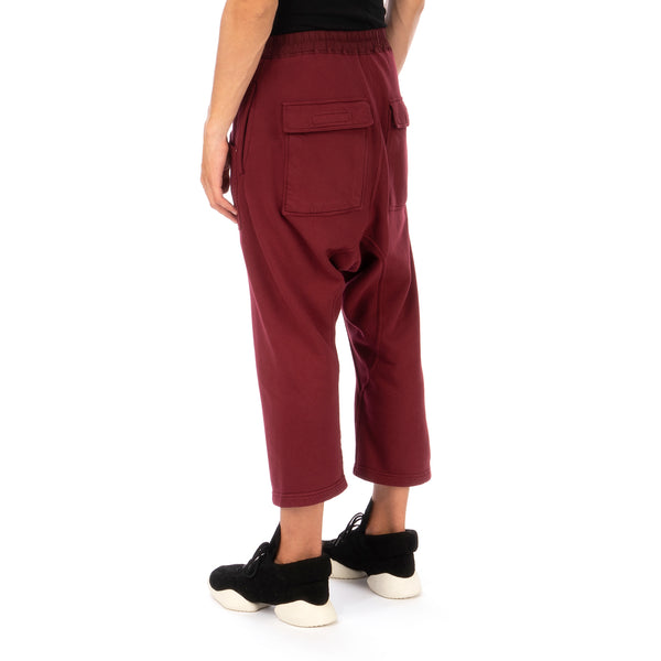 DRKSHDW by Rick Owens | Cargo Cropped Sweat Pants Bruise - Concrete
