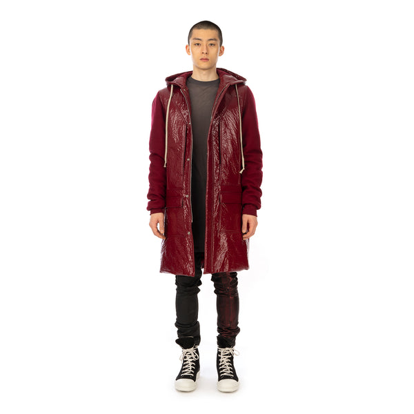 DRKSHDW by Rick Owens | Padded Cargo Coat Bruise - Concrete