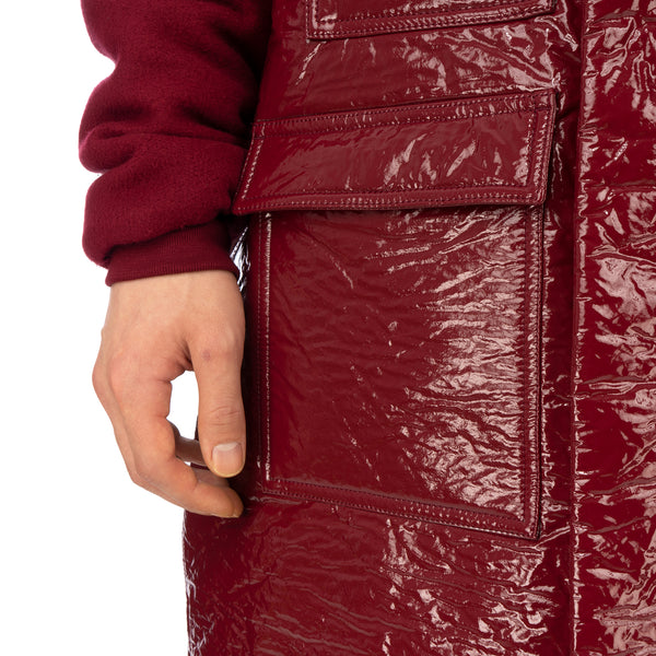 DRKSHDW by Rick Owens | Padded Cargo Coat Bruise - Concrete