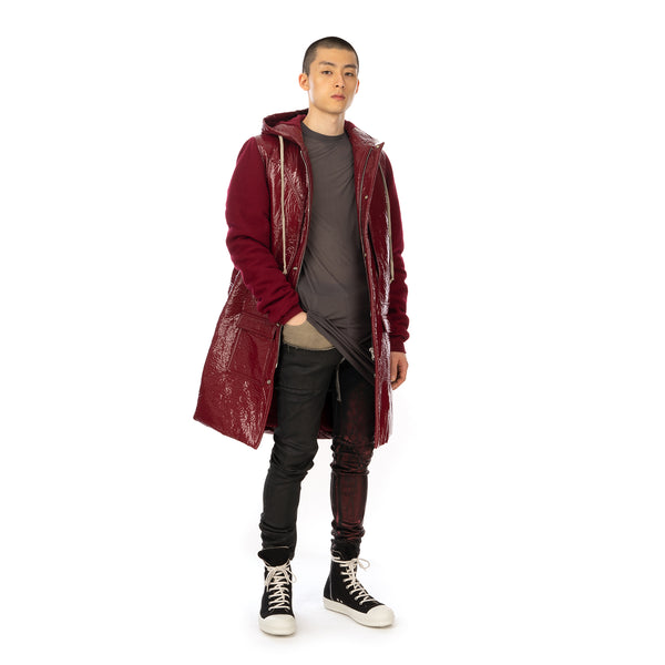 DRKSHDW by Rick Owens | Padded Cargo Coat Bruise - Concrete