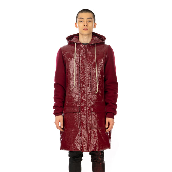 DRKSHDW by Rick Owens | Padded Cargo Coat Bruise - Concrete