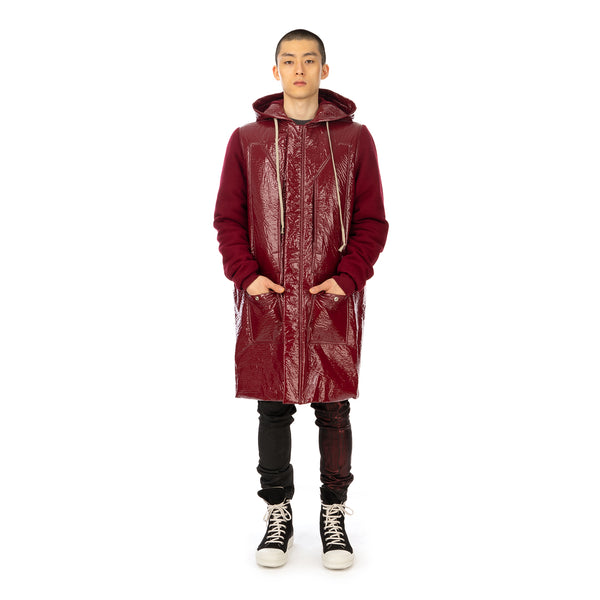 DRKSHDW by Rick Owens | Padded Cargo Coat Bruise - Concrete