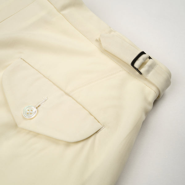 Haversack | Typewriter Pants White 861804-01 - Concrete