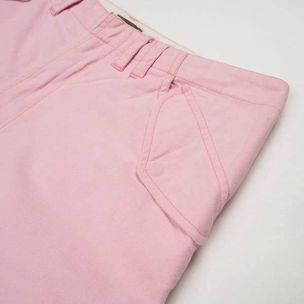 maharishi Miltype Cargo Snoshorts Islands Tour Embroidery Coral Pink - Concrete