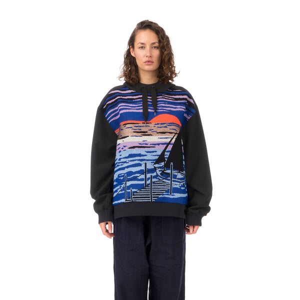 Henrik Vibskov | Tanoii Hoodie Shipromance - Concrete