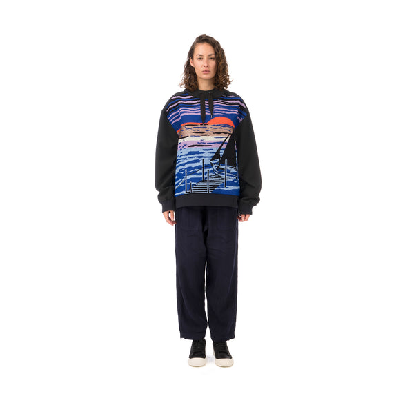 Henrik Vibskov | Tanoii Hoodie Shipromance - Concrete