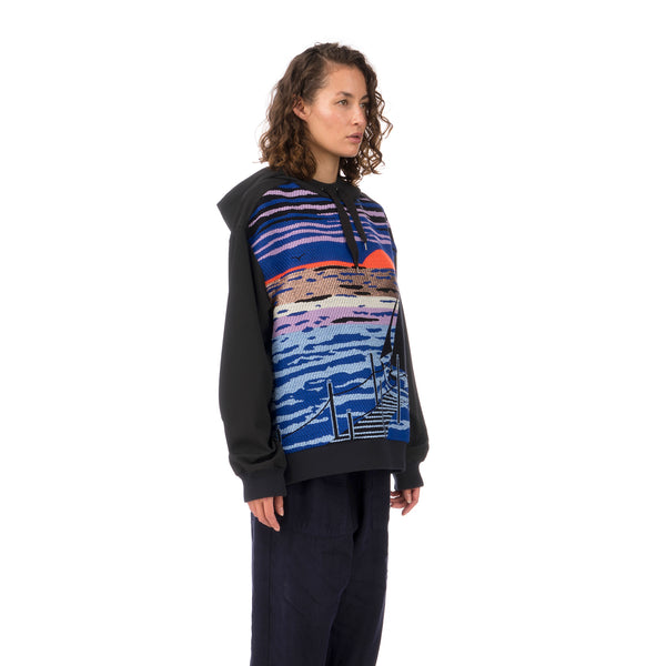 Henrik Vibskov | Tanoii Hoodie Shipromance - Concrete