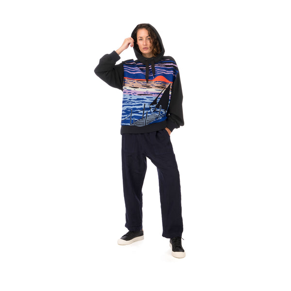 Henrik Vibskov | Tanoii Hoodie Shipromance - Concrete