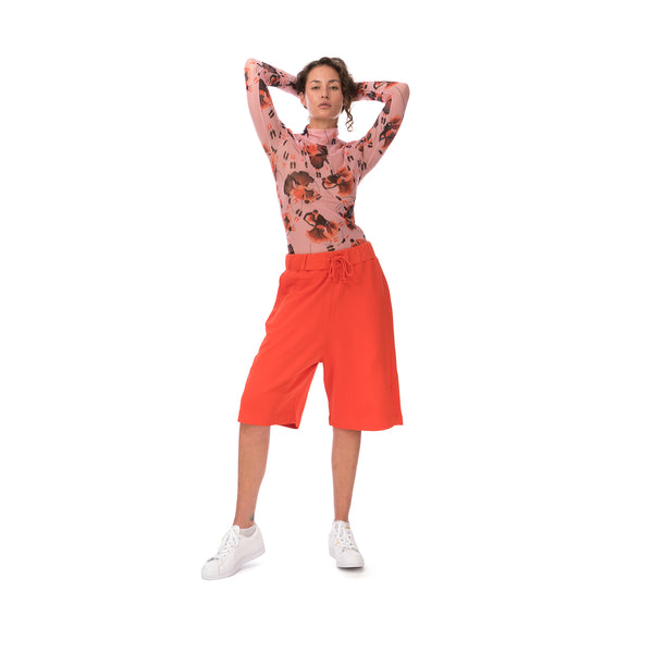 Henrik Vibskov | Hang Sweat Shorts Red - Concrete