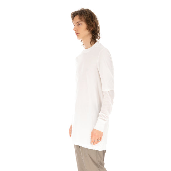 DRKSHDW by Rick Owens | Hustler Tee Chalk White - Concrete
