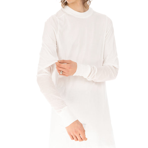 DRKSHDW by Rick Owens | Hustler Tee Chalk White - Concrete