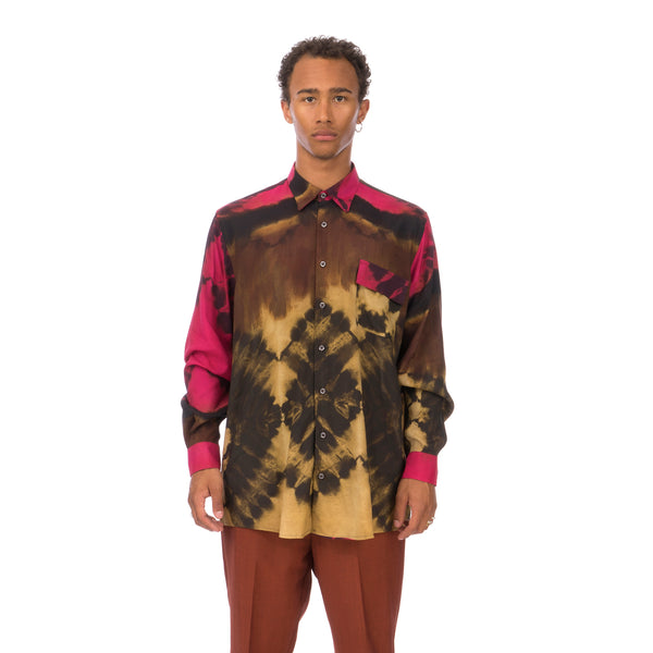 Danilo Paura | 'Bruce' Regular Shirt Brown - Concrete