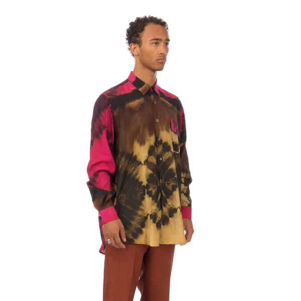 Danilo Paura | 'Bruce' Regular Shirt Brown - Concrete