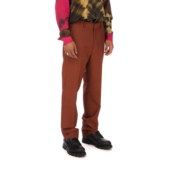 Danilo Paura 'Oler' Oversized Wool Pants Orange - Concrete