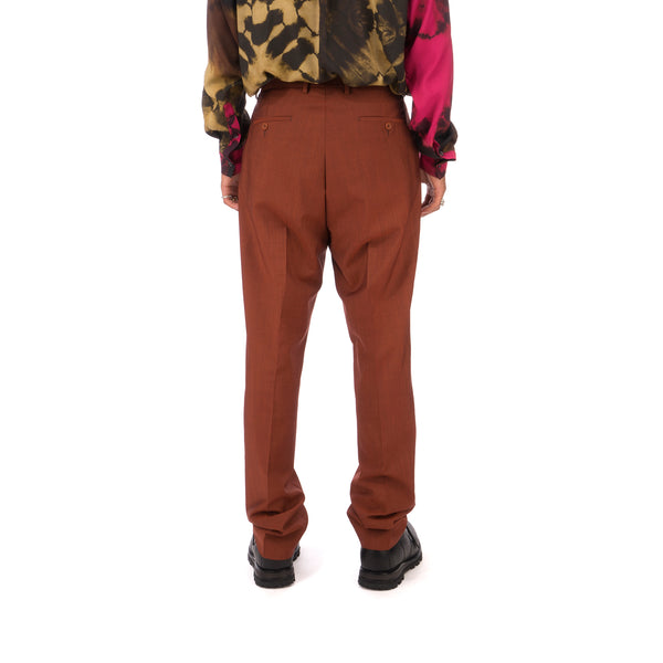 Danilo Paura 'Oler' Oversized Wool Pants Orange - Concrete