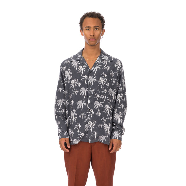 Danilo Paura 'Jonny' Palms Shirt Black - Concrete