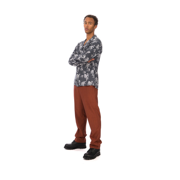 Danilo Paura 'Jonny' Palms Shirt Black - Concrete