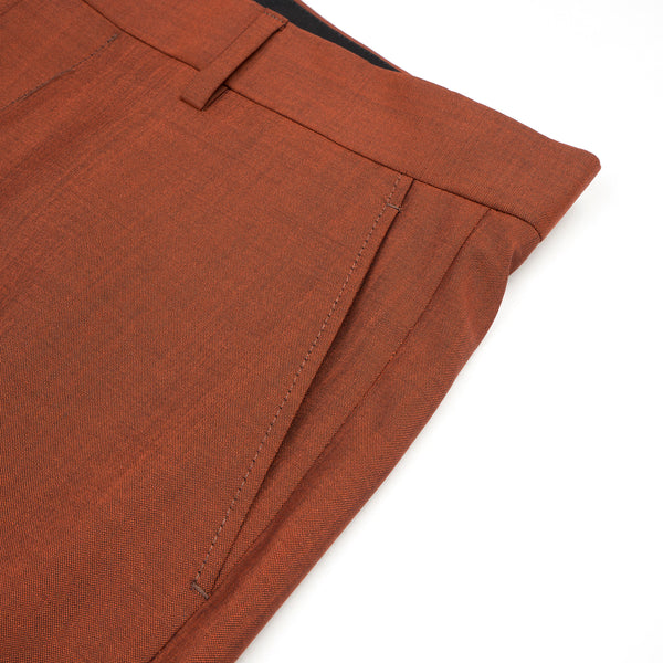 Danilo Paura 'Oler' Oversized Wool Pants Orange - Concrete