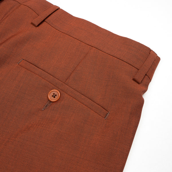 Danilo Paura 'Oler' Oversized Wool Pants Orange - Concrete