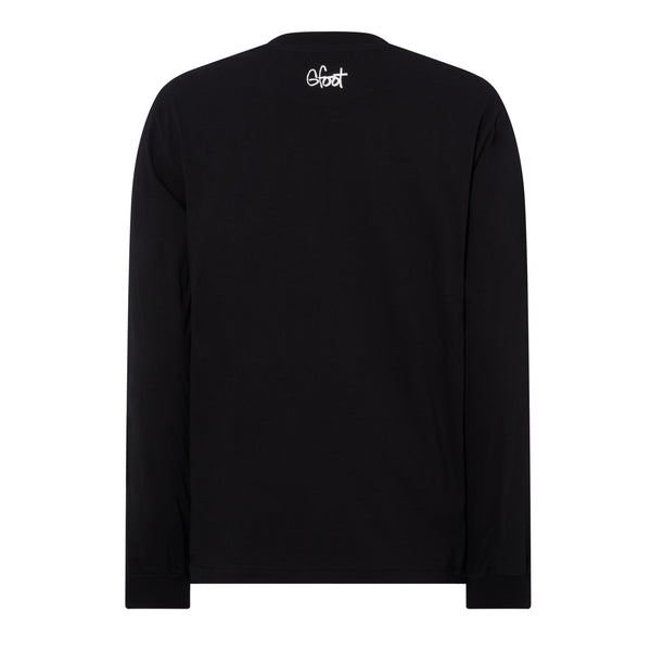 GFOOT | Death From Below L/S T-Shirt Black - Concrete
