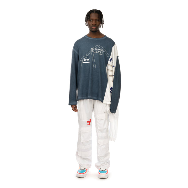 Duran Lantink for Concrete | Twinshirt Navy / White - Concrete