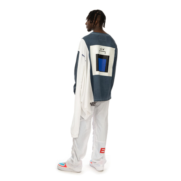 Duran Lantink for Concrete | Twinshirt Navy / White - Concrete