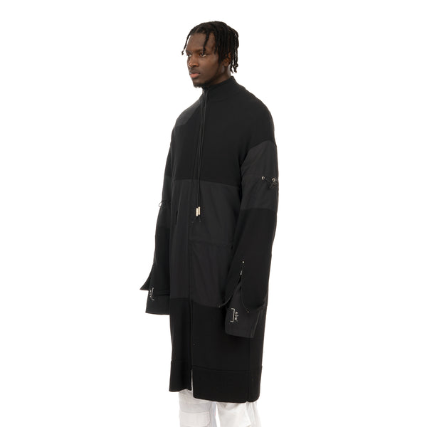 Duran Lantink for Concrete | Sweater Jacket Black - Concrete