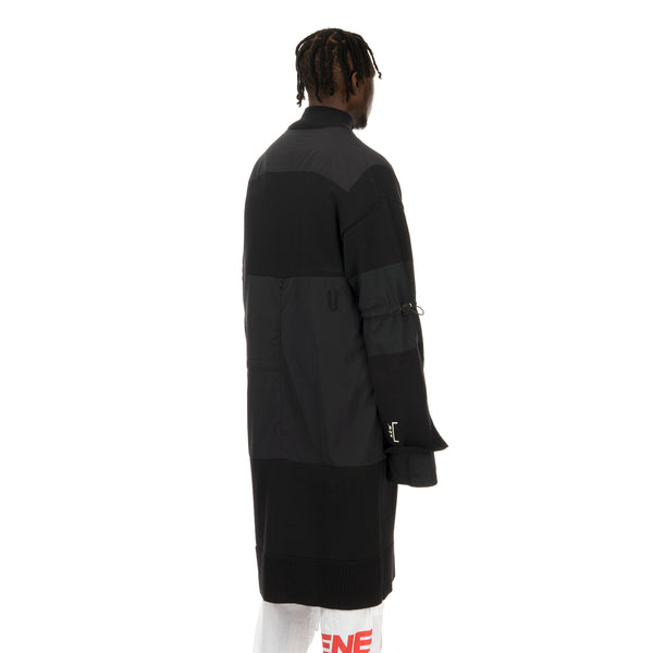 Duran Lantink for Concrete | Sweater Jacket Black - Concrete