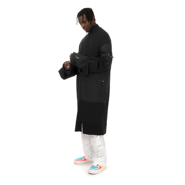 Duran Lantink for Concrete | Sweater Jacket Black - Concrete