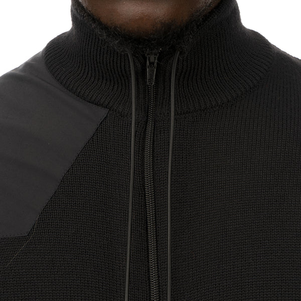 Duran Lantink for Concrete | Sweater Jacket Black - Concrete
