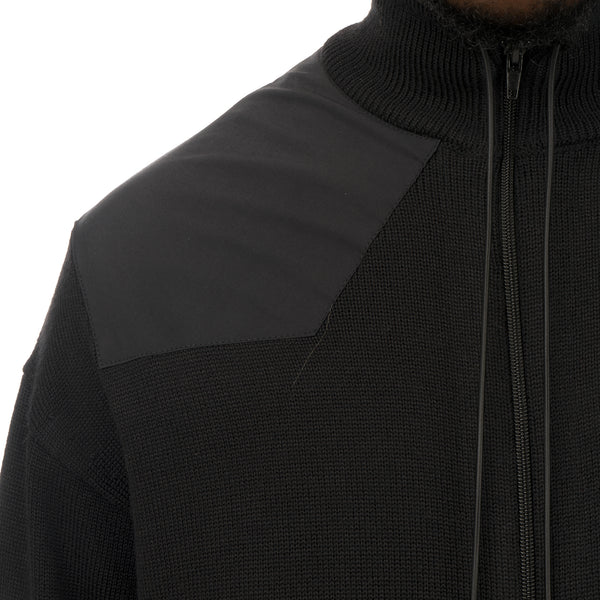Duran Lantink for Concrete | Sweater Jacket Black - Concrete