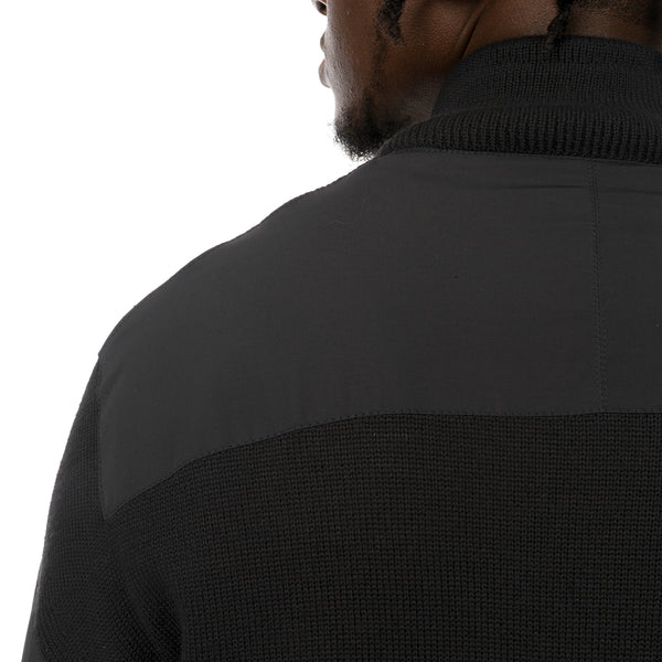 Duran Lantink for Concrete | Sweater Jacket Black - Concrete