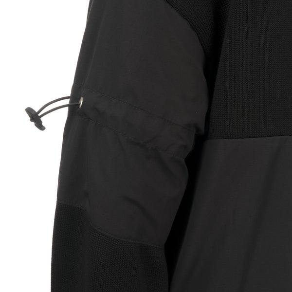 Duran Lantink for Concrete | Sweater Jacket Black - Concrete