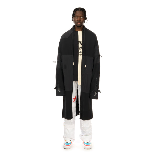 Duran Lantink for Concrete | Sweater Jacket Black - Concrete