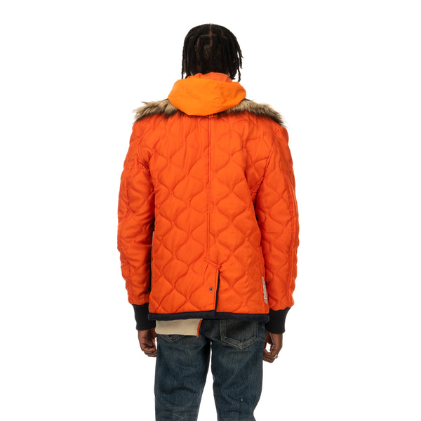 Duran Lantink for Concrete | Invest Jacket Orange - Concrete