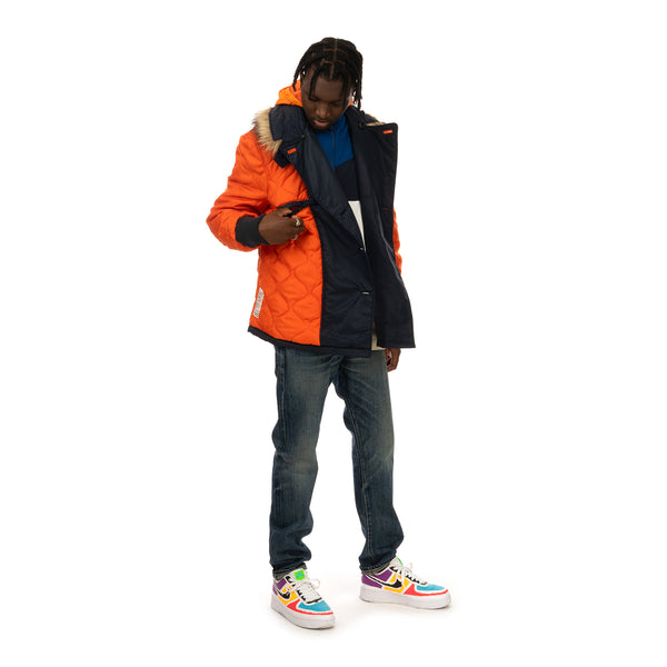 Duran Lantink for Concrete | Invest Jacket Orange - Concrete