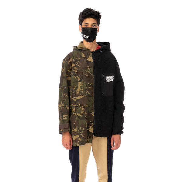 Duran Lantink for Concrete | Fluffy Camo Jacket-1 Camo / Black - Concrete