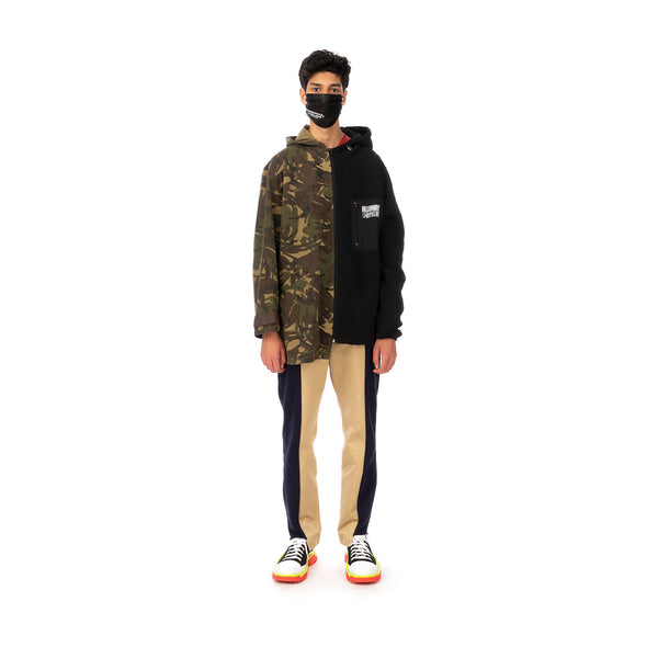 Duran Lantink for Concrete | Fluffy Camo Jacket-1 Camo / Black - Concrete